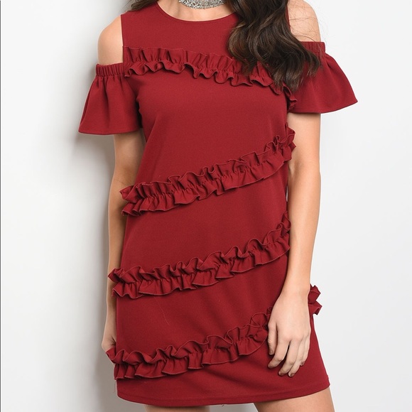 Wine Dress - Picture 1 of 2